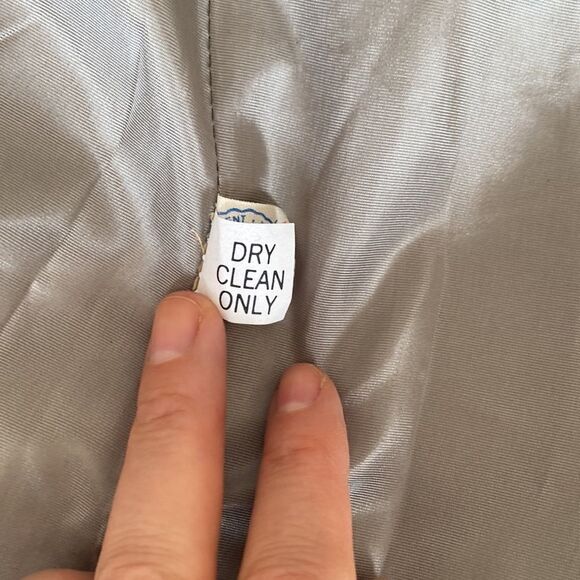 Vintage stripe wool coat Ladies garment worker union made Winter Coat - Picture 8 of 11